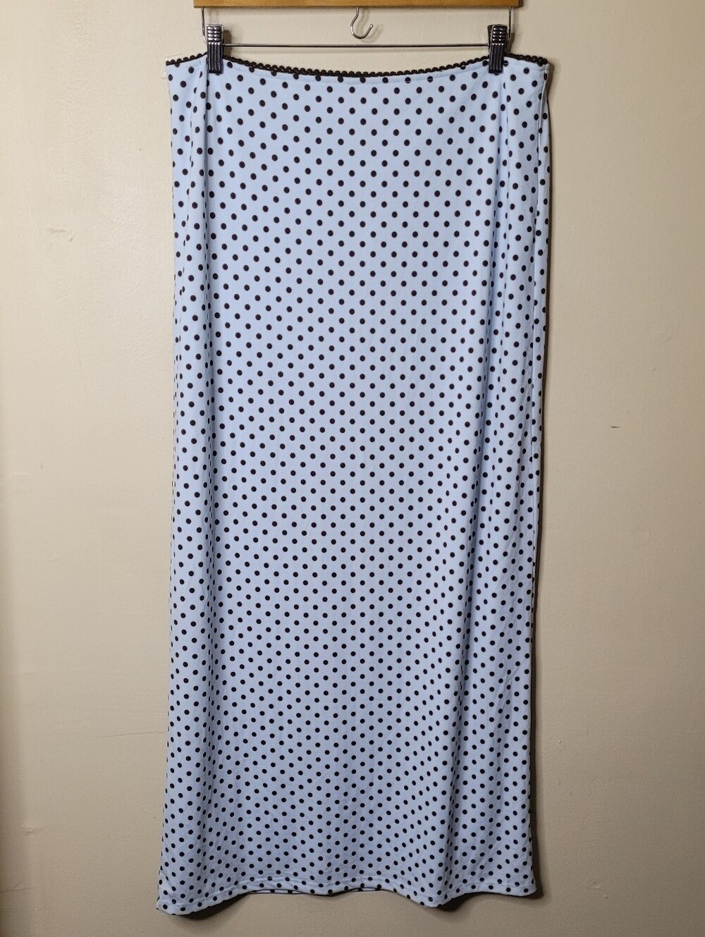 Altard State Polka Dot Skirt Set • Size XL Blue & Brown Maxi NWT - Picture 6 of 15